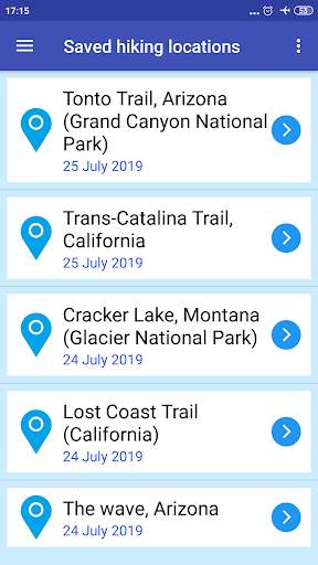 GPS Hiking Tracker screenshot 8