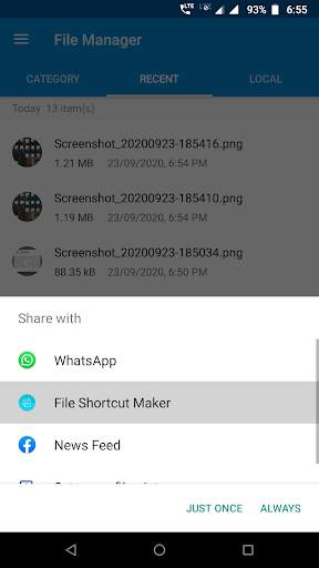 File Shortcut Maker - Create Shortcut for files screenshot 6