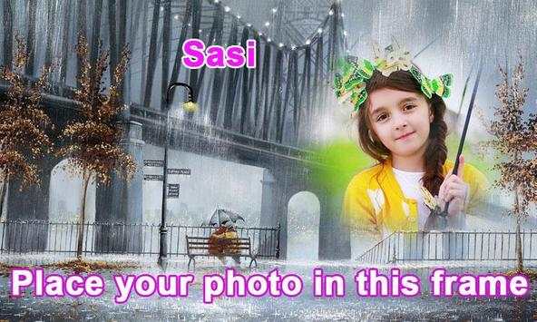 Rain photo frame effects screenshot 8