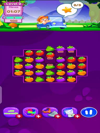 Candy Fruit Blast Game: Match 3 Fruit Link Puzzle screenshot 12