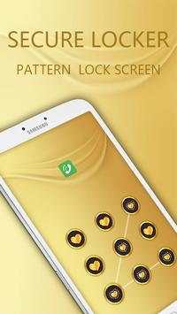 Applock Theme Gold screenshot 3