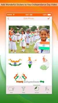 Independance Photo Video Maker With Songs screenshot 3