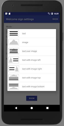 Willkommensschild screenshot 2