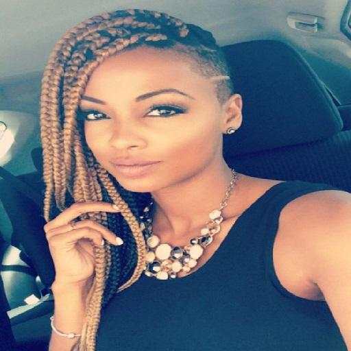 Box Braid Undercut Hairstyles. स्क्रीनशॉट 6