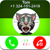 Call Simulator For Talking Cat Tom icon