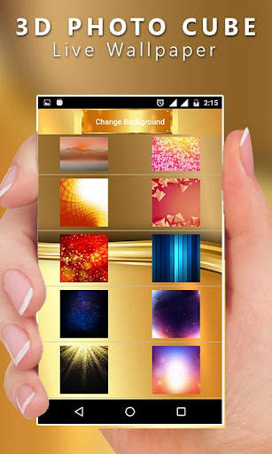 3D Cube Live Wallpaper screenshot 2