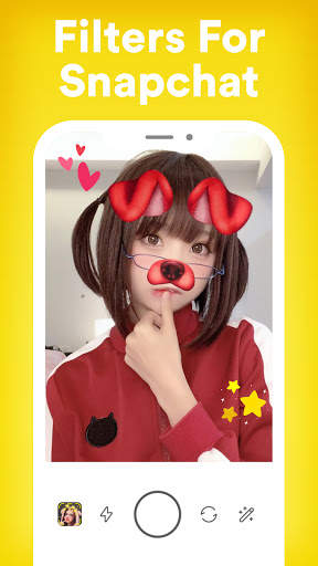 Filter for Snapchat 2021 - Live Filter Selfie Edit screenshot 3
