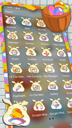 Paper Bunny Theme screenshot 2