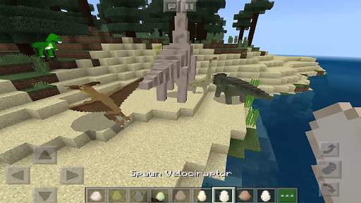 Jurassic Craft Mod for MC Pocket Edition screenshot 3