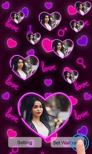 Crazy Magicly Love Heart Slideshow Live Wallpaper screenshot 4