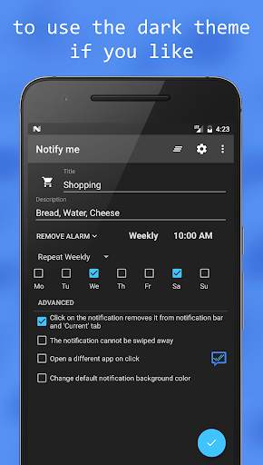 Notify me - Notification screenshot 5