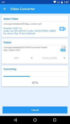 Video to MP3 Converter, Cutter screenshot 4
