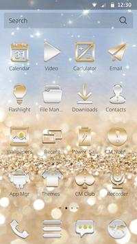 Gold and Silver Theme screenshot 2