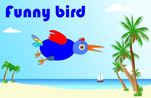 Funny Bird. At the beach screenshot 11