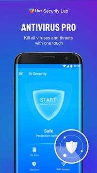 One-Security - Master Antivirus, Cleaner, Booster screenshot 1