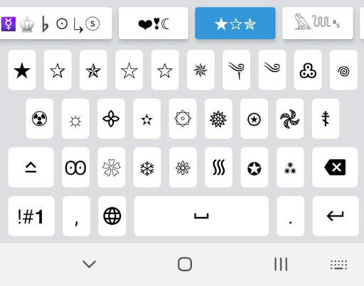 Fonts Emojis Keyboard screenshot 1