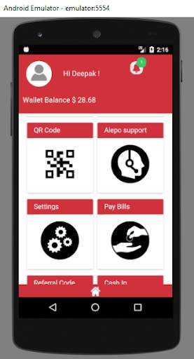 Alepo Mobile Wallet screenshot 2