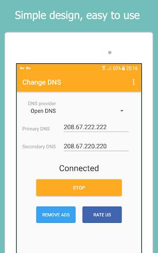 Thay đổi DNS (3G/ 4G/LTE / Wifi, Không cần Root) screenshot 8
