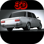 Русская Ока гонки по городу 3D иконка