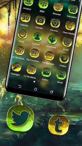 Fantasy Jungle Launcher Theme screenshot 2