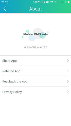 Mobile CMS safe screenshot 5