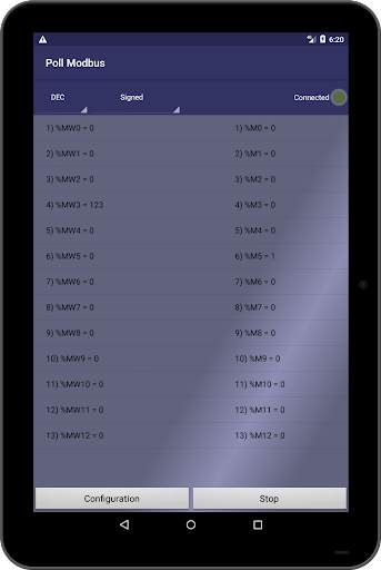Poll Modbus screenshot 8