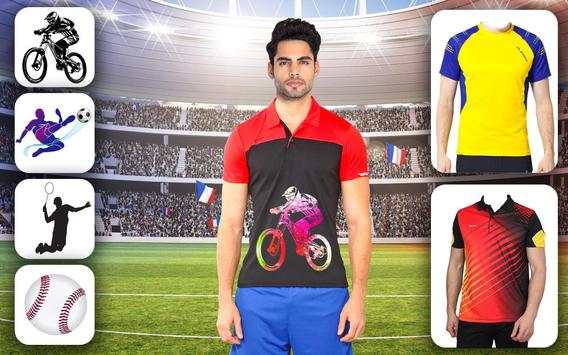 Sports Jersey Design Maker - T Shirt Photo Editor 2 تصوير الشاشة