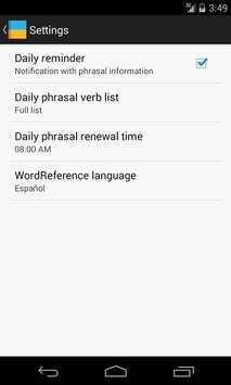 Phrasal verbs скриншот 7
