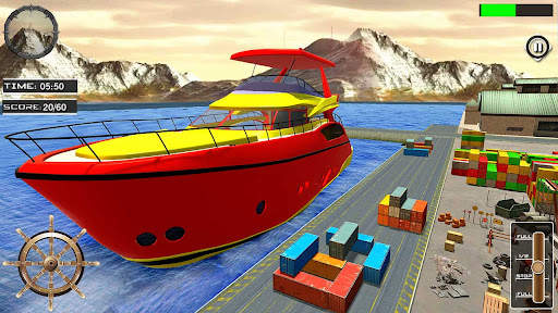 Xtreme Boat Racing Jet Ski Stunt Game Ship Parking screenshot 4
