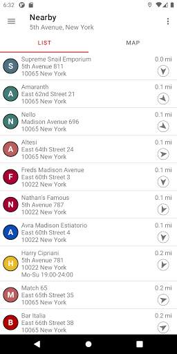 Restaurant Locator screenshot 1