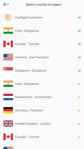 UniverseVPN:Fast&Anonymous VPN screenshot 4