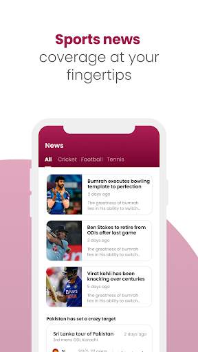 SportsBuzz: Live Cricket Score screenshot 4