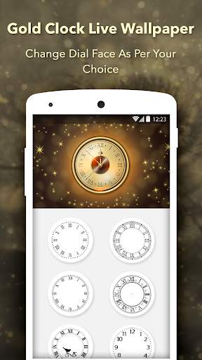 Gold Clock : Analog Clock Live screenshot 3