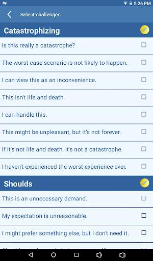 CBT Tools for Healthy Living screenshot 11