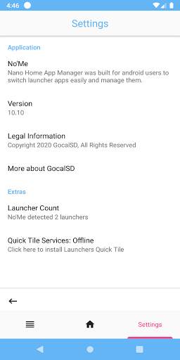 No'me - Launcher Manager screenshot 3