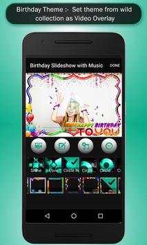 Birthday Video Maker With Birthday Song screenshot 4