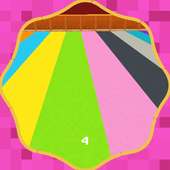 Color Block Party Mini-game. Map for MCPE
