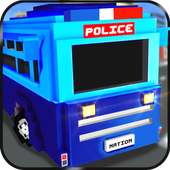 Blocky Police Prison Transport