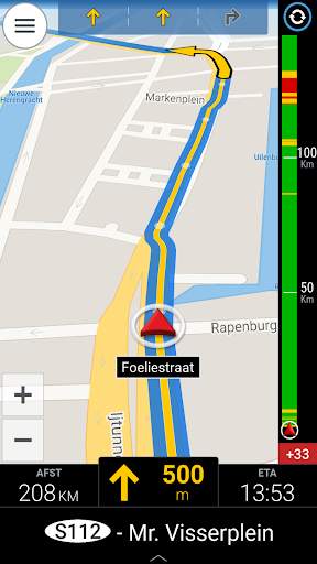 CoPilot GPS-navigatie en verkeersinformatie screenshot 5