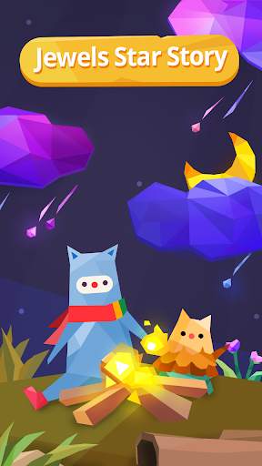 Jewels Star Story : Crystal Rain Jewels Game screenshot 7