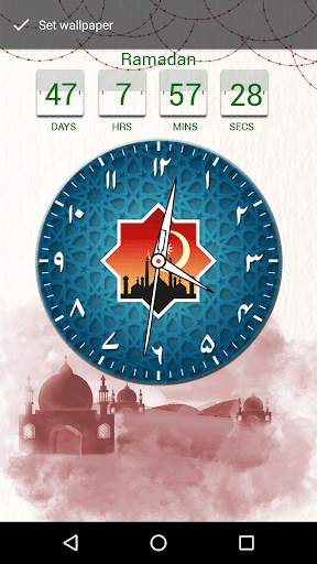 Islamic Live Clock Wallpaper & Date Countdown screenshot 7