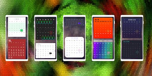 SMonthCalendarV4 for KLWP/KWGT/KLCK screenshot 2