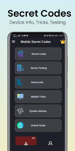 All Mobile Secret Codes screenshot 1