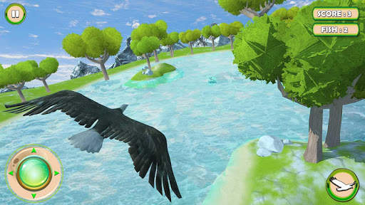 Golden Eagle Survival Simulator: Fish Hunting 3D screenshot 1