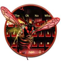 Blood Red Bee Keyboard on 9Apps