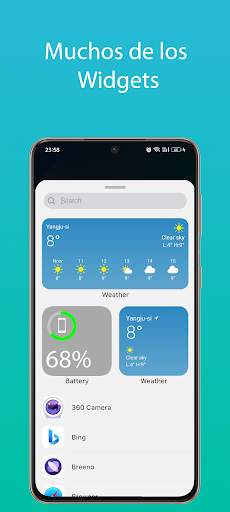 iOS 17 Launcher - Bloqueo Apps screenshot 7