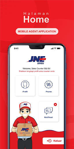 JNE Mobile Agent screenshot 2