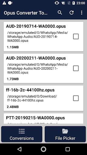 Opus converter to mp3 скриншот 1