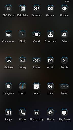 Iconic - Icon Pack 5 تصوير الشاشة