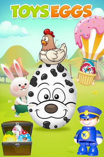 Surprise Eggs - Toddler games screenshot 1